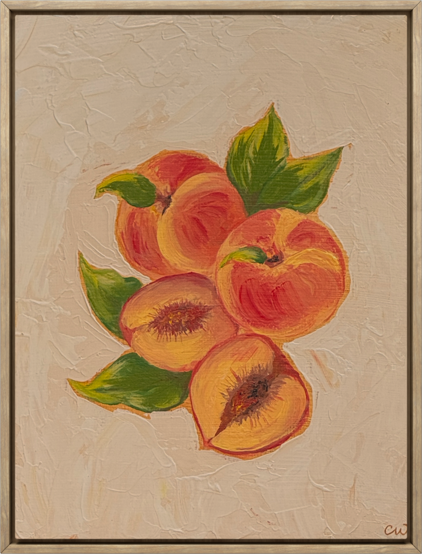 Sweet As Peaches | Original Acrylic