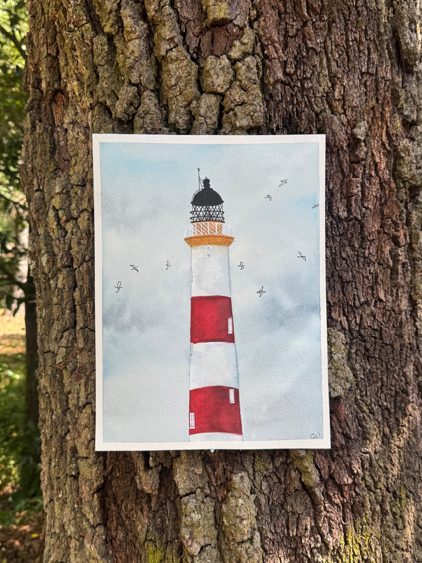 Standing Tall | Original Watercolor