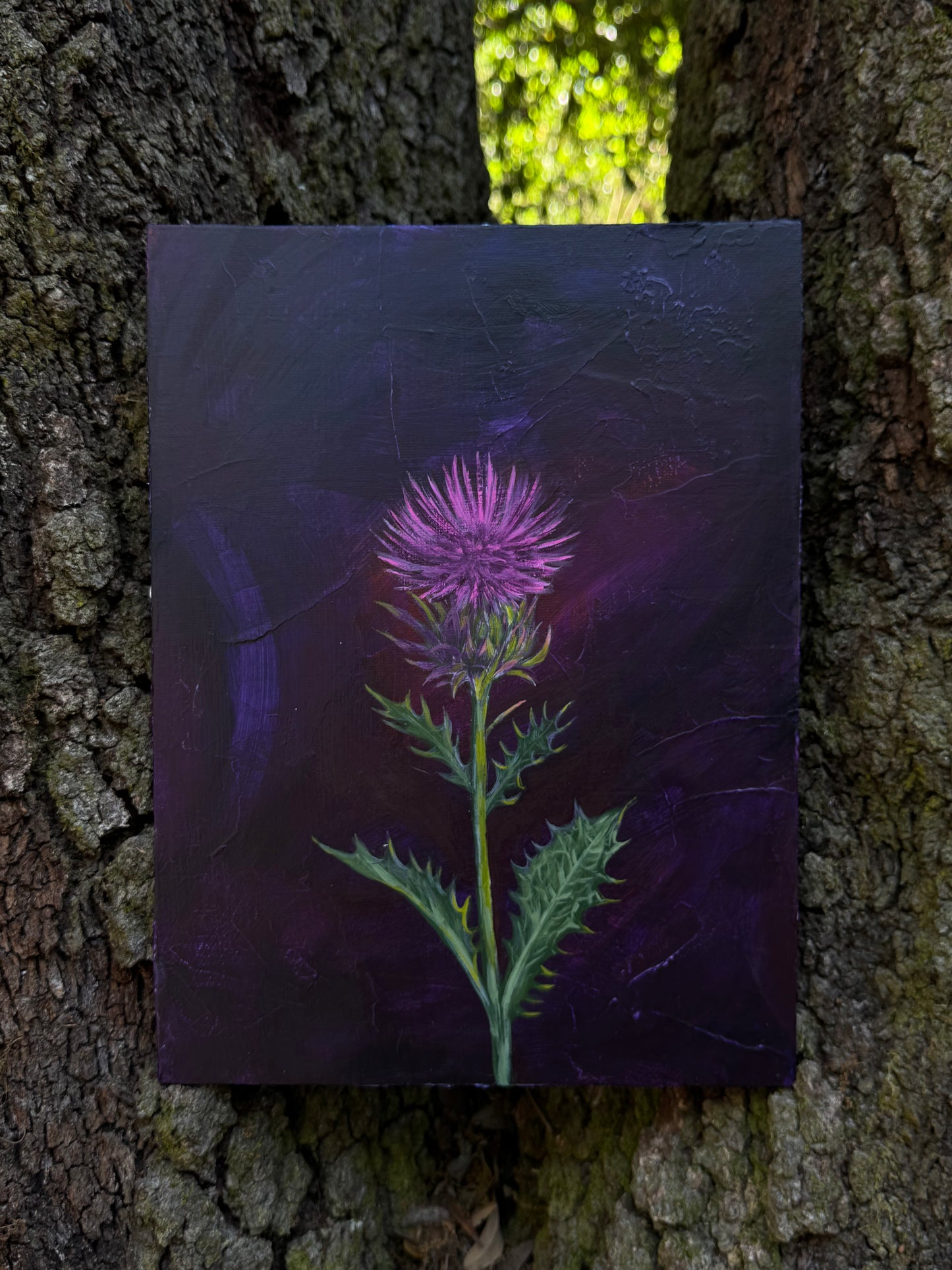 This Thistle | Original Acrylic