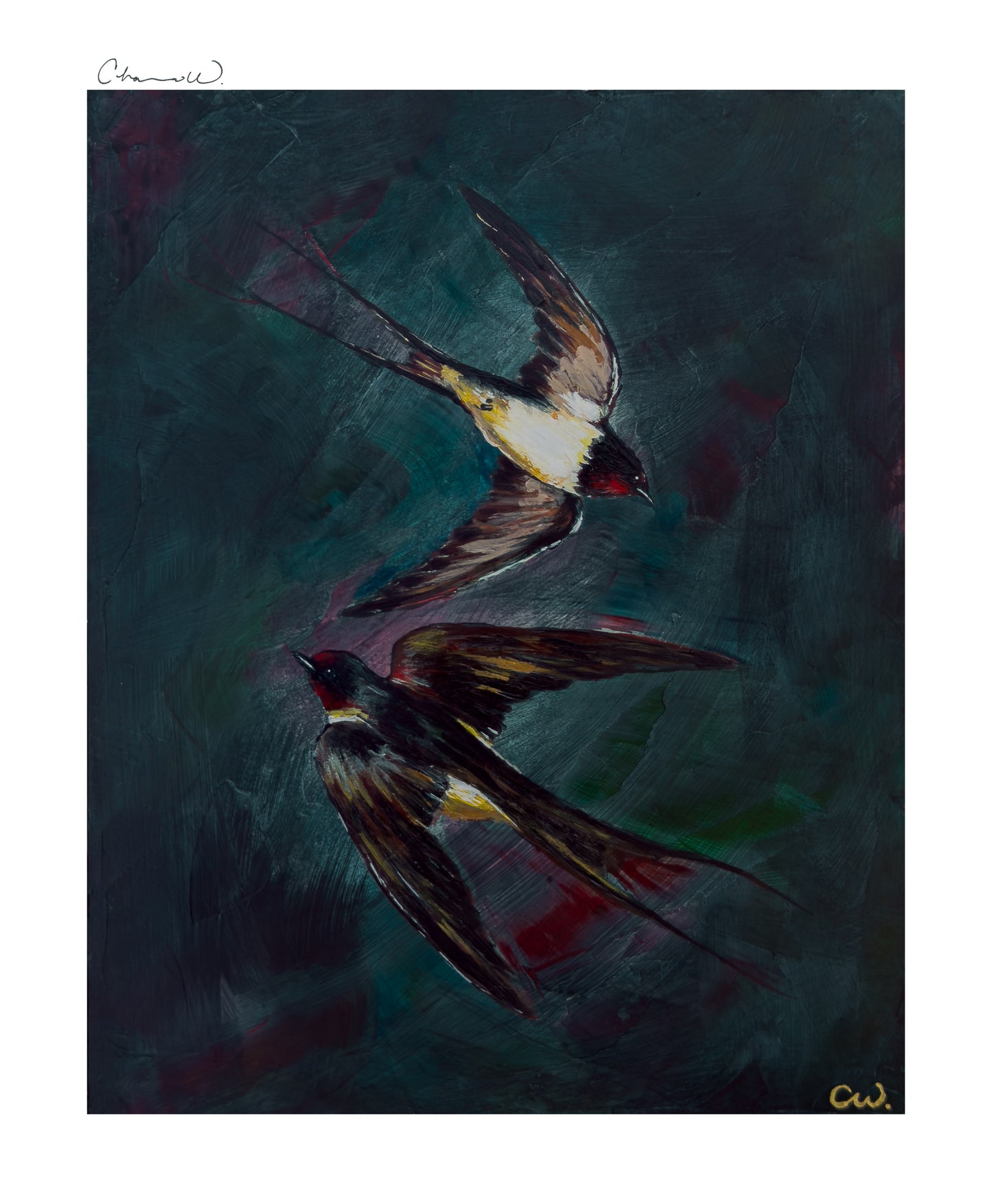 Fine Art Print | Two Of Swallows