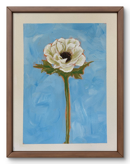 Single Anemone | Original Acrylic