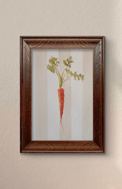 Giclée Fine Art Print | Rustic Carrot