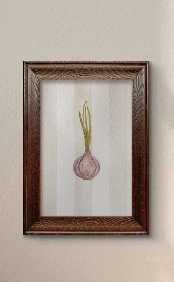 Giclée Fine Art Print | Rustic Garlic