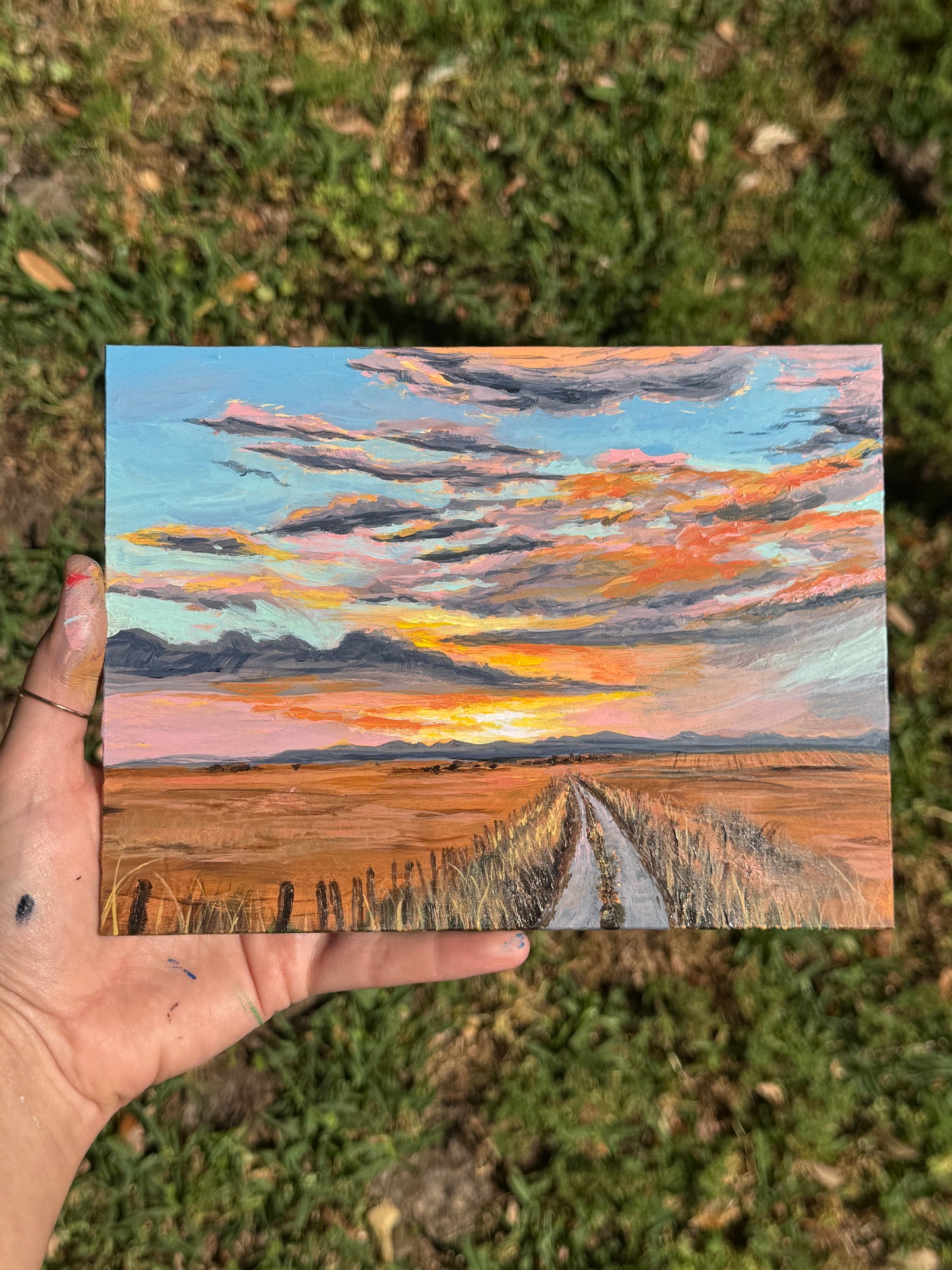 Going West | Original Acrylic