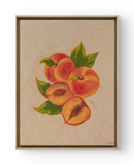 Sweet As Peaches | Original Acrylic