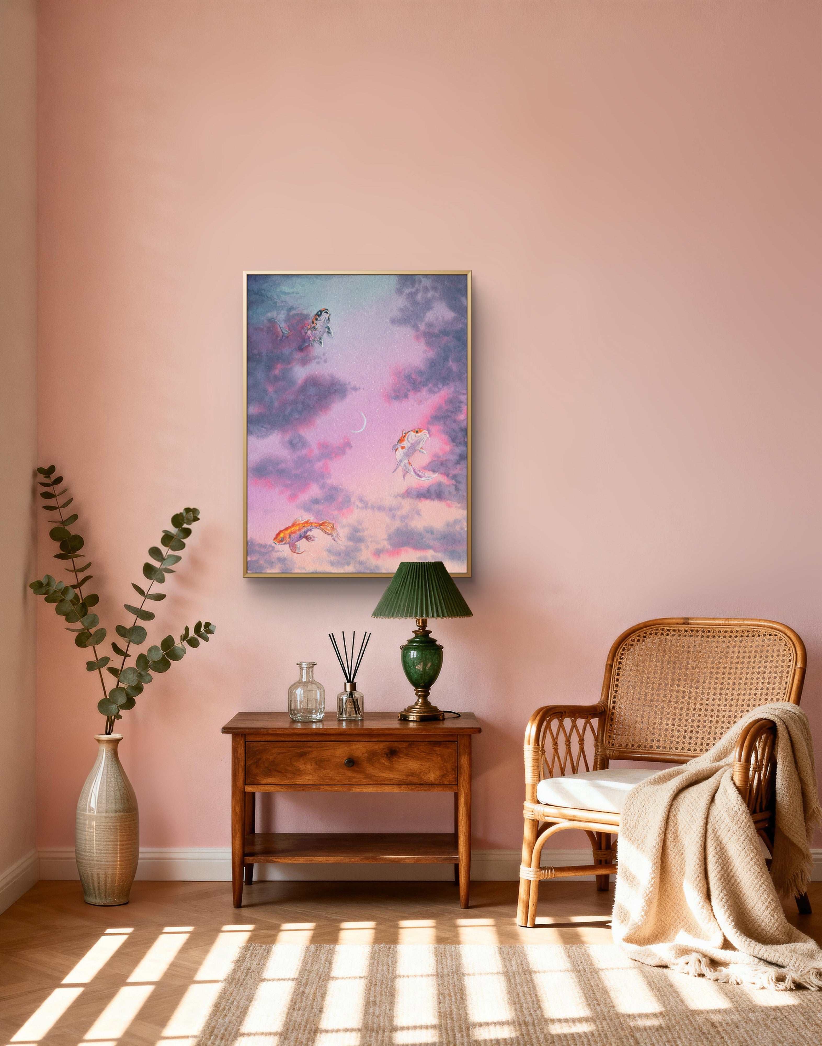 Fine Art Giclee Print | Twilight Kois