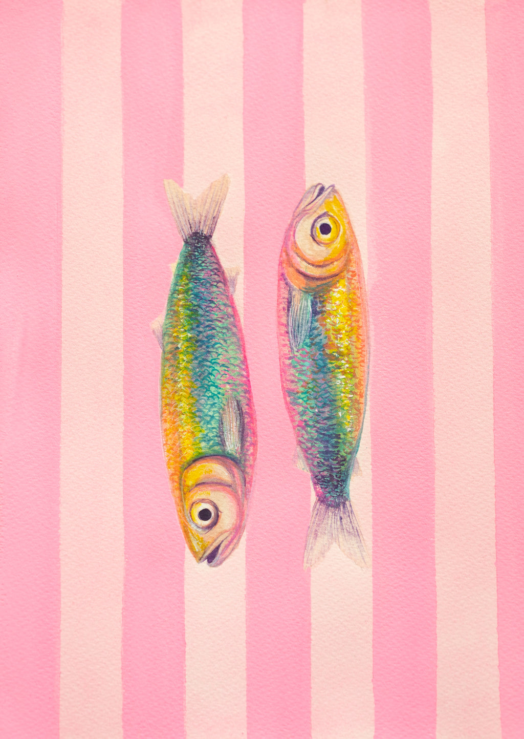 Small Fish Energy | Modern Giclée Fine Art Print