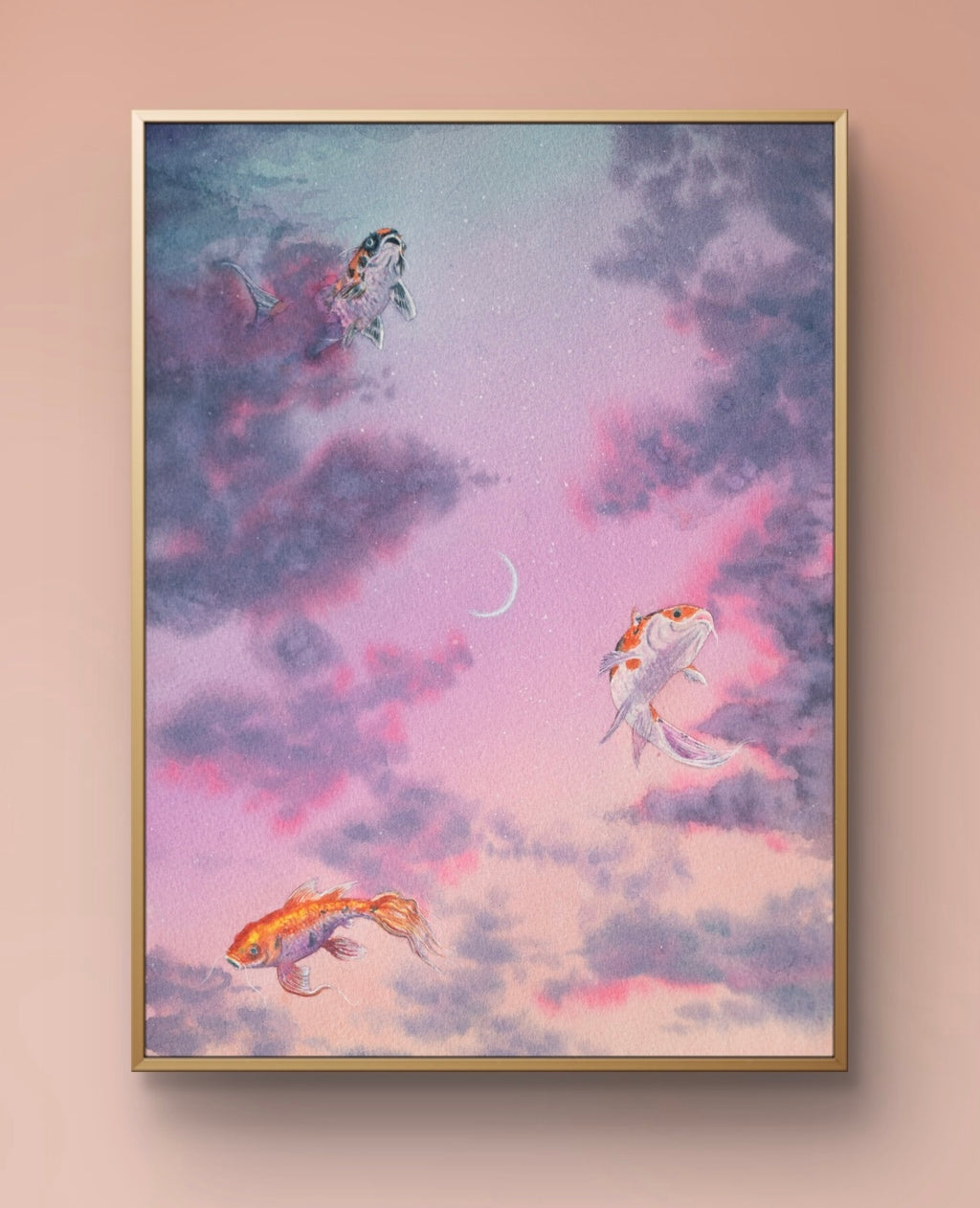 Fine Art Giclee Print | Twilight Kois